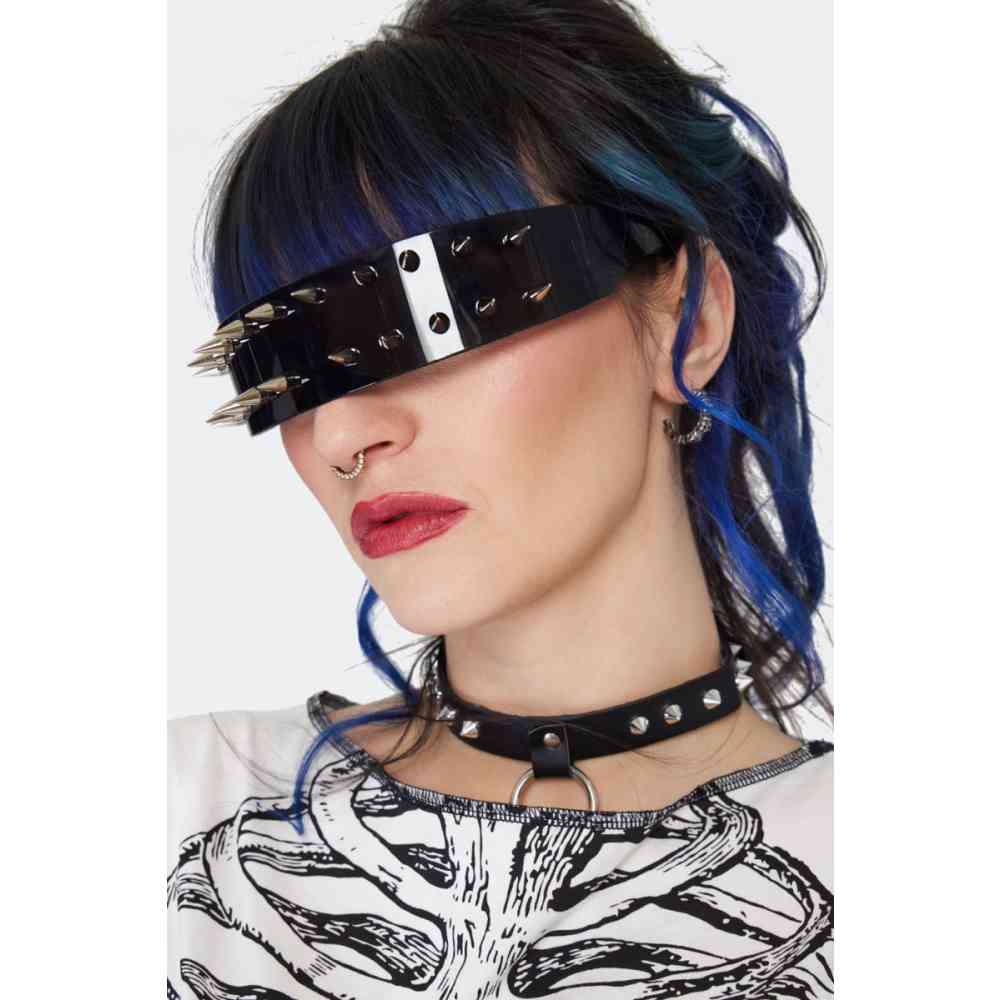Jawbreaker - Double Stud Row Visor Zonnebril - Zwart